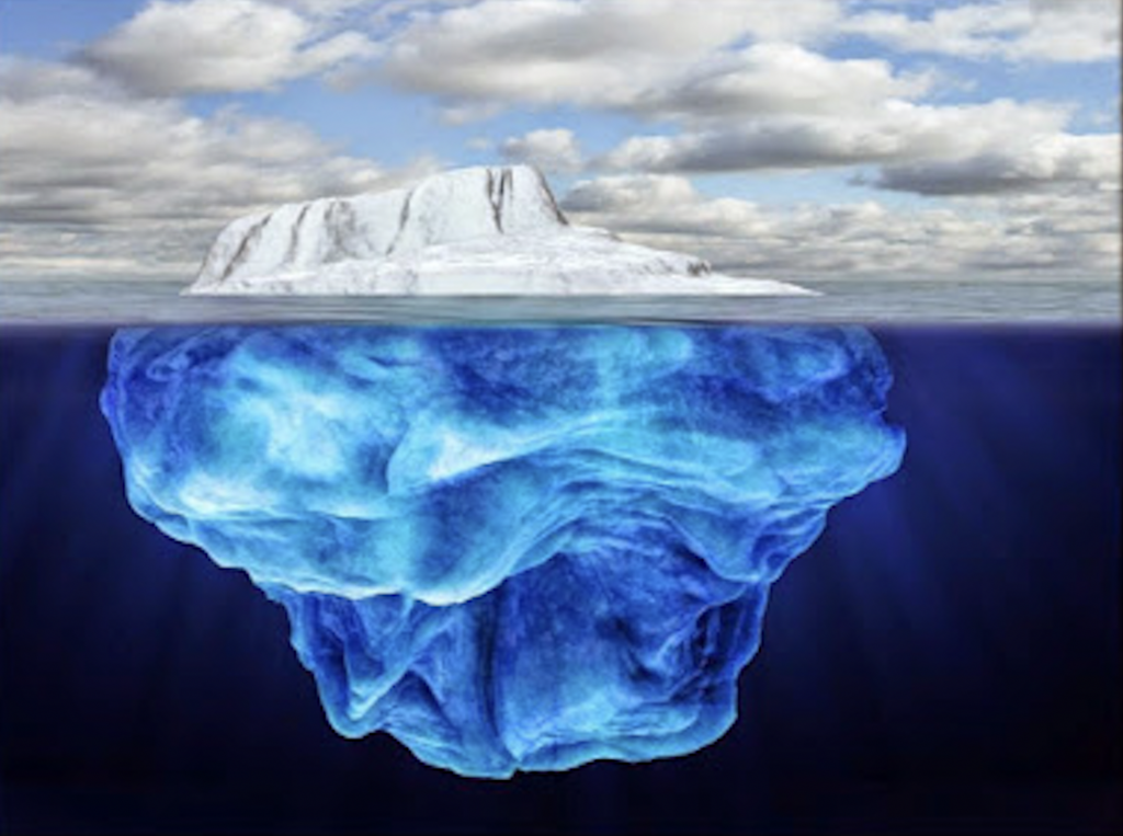 Iceberg subconscious mind