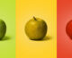 Apples same but different colors